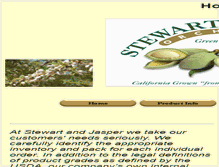Tablet Screenshot of greenalmonds.com